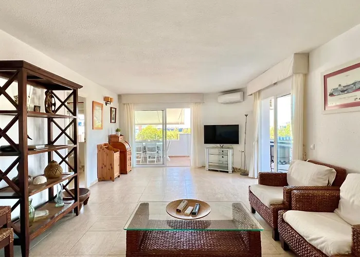 Appartement Magnifico Atico 4 Hab Frente A La Playa Con Piscinas Parking Incluido Por Keywise *